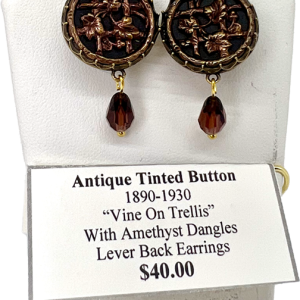 Antique Tinted Button