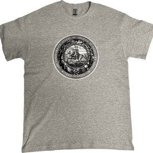 Great Seal of the Confederacy T-Shirt Gray